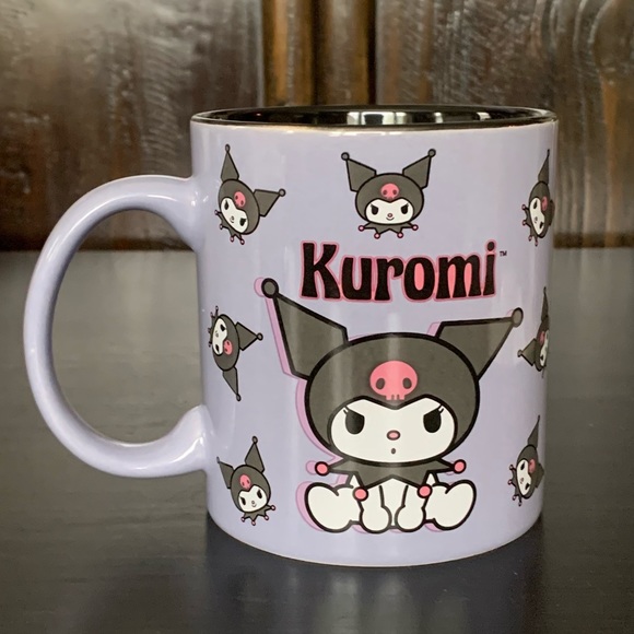Kuromi 20oz Ceramic Mug Sanrio Hello Kitty Collection - Picture 1 of 8